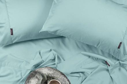 Sheraton Luxury Bamboo Cotton Sheet Set Available in Five Colours | Queen