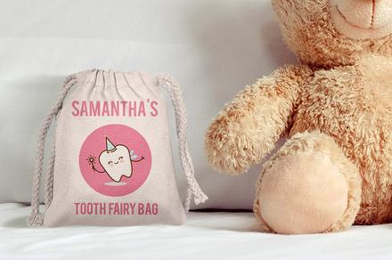 Surprise Your Little One with a Personalised Tooth Fairy Bag
