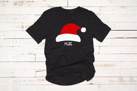 Create Your Own Personalised Santa Hat T-Shirts