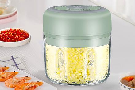 Automatic Mini Electric Food Chopper - Three Colours Available