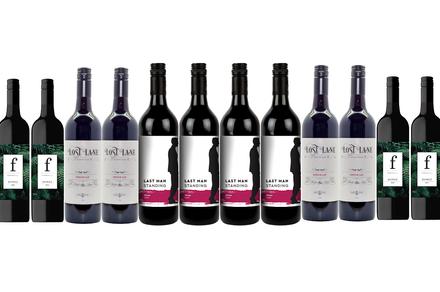12 Bottles of Mixed Red Wine