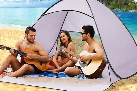 Mountview Two-Person Pop Up Beach Tent - Three Colours Available