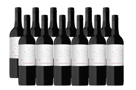 12 Bottles of 2019 Cheeky Whispers Shiraz