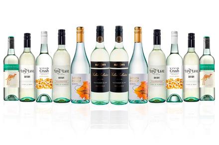 Mixed White Wine Dozen ft. Hardy's Cellar Collection Sauvignon Blanc 