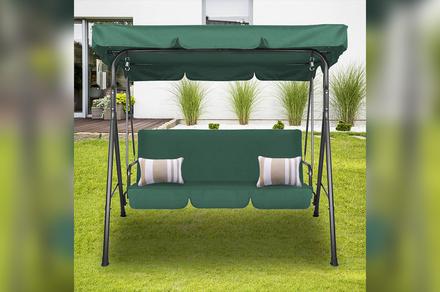 Milano Outdoor Steel Swing Chair - Four Colours Available