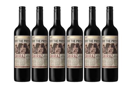 Six Bottles of McWilliams Off The Press Shiraz 2019