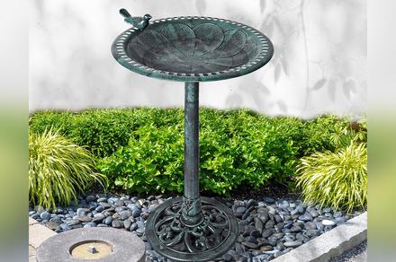 PaWz Garden Bird Bath Feeder - Two Colours Available