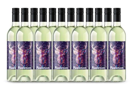 12 Bottles of Pixelation Pinot Grigio