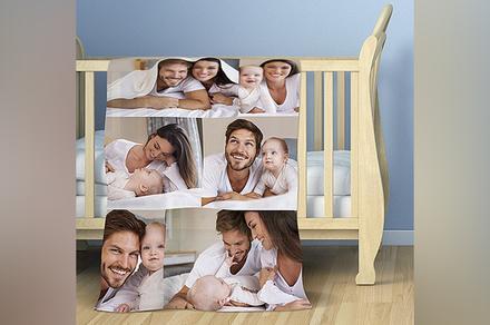 Personalised Photo Blanket - Great Gift Idea!