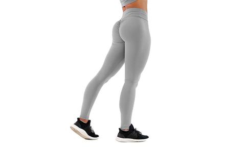 Scrunch Bum Leggings - Choose from Red or Grey