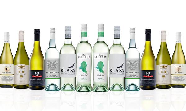 Big Brand Box of White Wines ft. Wolf Blass, Peter Lehmann