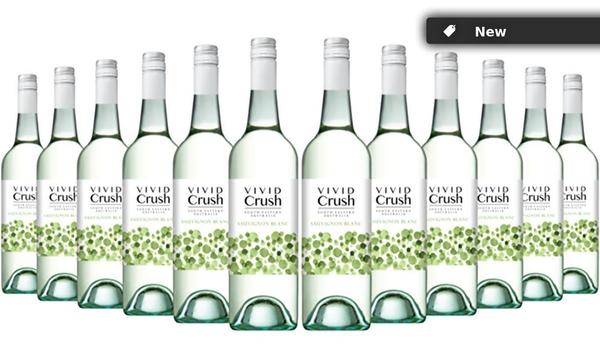 12 Bottles of Vivid Crush Sauvignon Blanc 2020