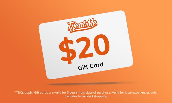 $20 Treat Me e-Gift Card