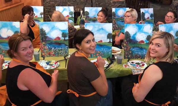 Two-Hour Social Painting Class - Four Locations