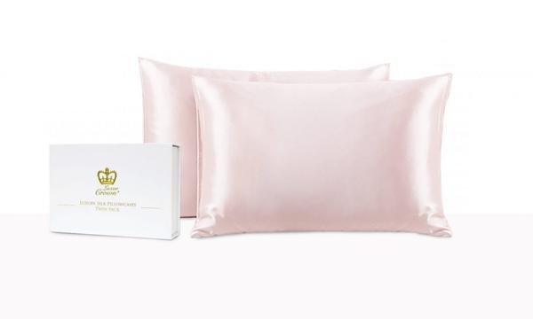 Set of Two Mulberry Silk Pillowcases - Six Colours To Choose From