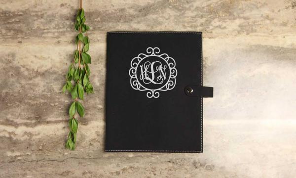 Personalise Your Own Vegan Leather Book Cover