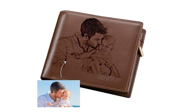 Personalise Your Own Engraved Photo Wallet