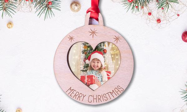Personalised Photo Christmas Ornaments