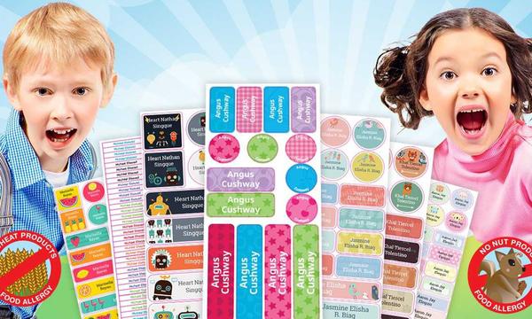 Personalised Kids' Name Labels, Delivered to Your Door