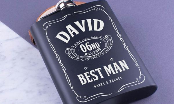 Personalised Hip Flasks - Great Gift Idea for Dad!