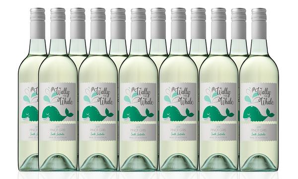 12 Bottles of Wally the Whale 2019 Pinot Gris