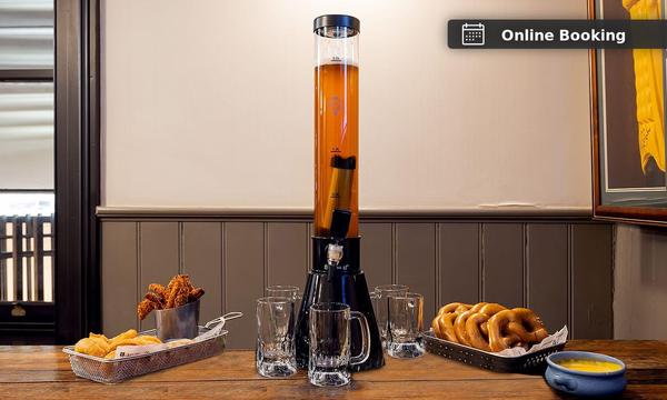 Gourmet Bar Platter and 2L Beer Tower at Hyatt Regency's Dundee Arms