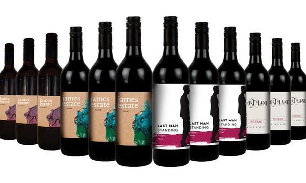 Best of James Estate Red Wines Mixed Dozen