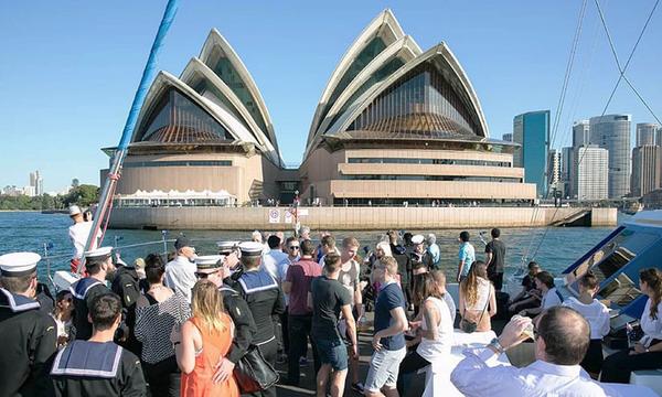 Australia Day Cruise with Canapes and Drinks