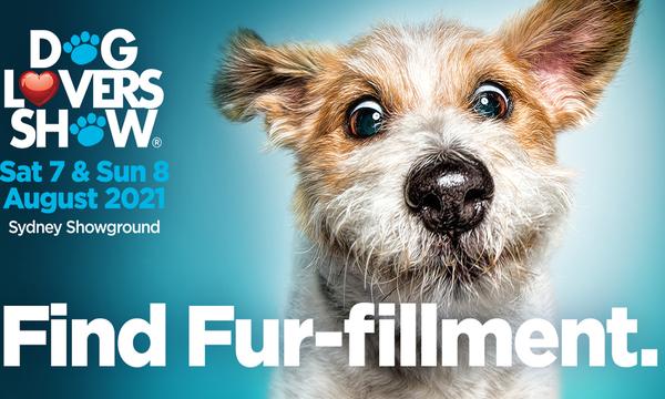 Entry Ticket to the Dog Lovers Show 2021 at Sydney Showground