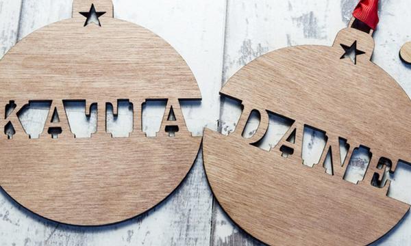 Personalise Your Own Wooden Ornaments This Christmas