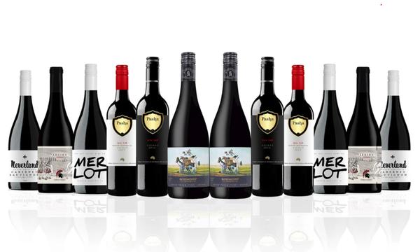 Smashing South Australian Mixed Red Wine Dozen