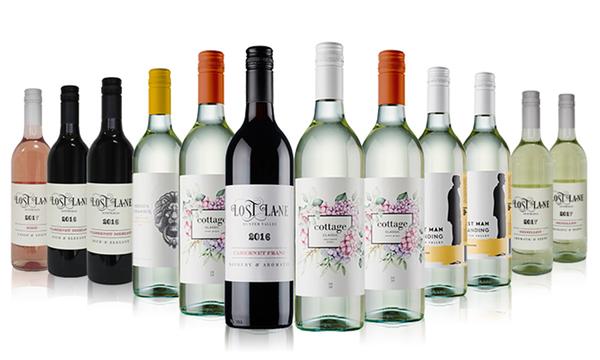 Mixed Red, White and Rosé Wine Dozen