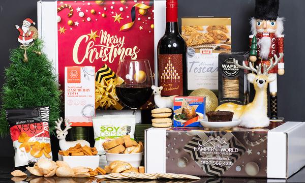 Gift Hamper Bundles with Bottles of Wine