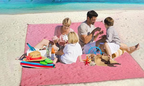 Large Magic Sand-Free Beach Mat - Three Colours Available