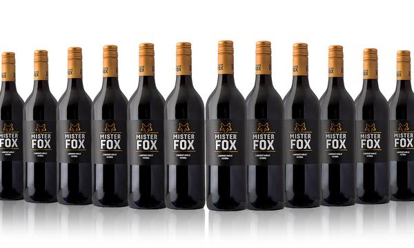 12 Bottles of 2019 'Mister Fox' Cabernet Merlot