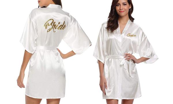 Get Ready for the Big Day with Personalised Bridal Robes