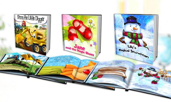 Children's Personalised Storybook with Choice of 70+ Themes