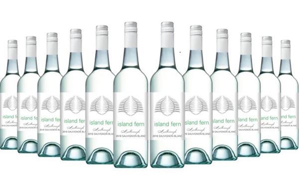 PRICE DROP! Island Fern Marlborough Sauvignon Blanc 2018 Dozen