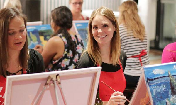 Two-Hour Social Painting Event at Multiple Locations