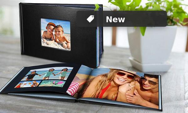 Personalise Your Own Leather-Look Photobook