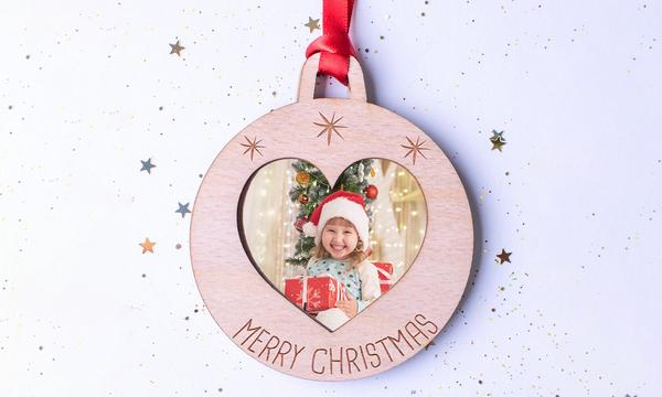 Personalised Photo Christmas Ornaments