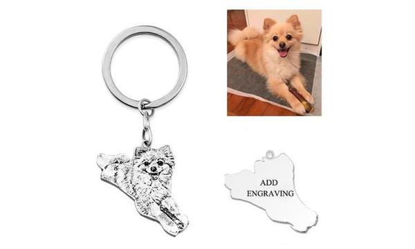 Engraved Photo Keychain - Choose Your Design!