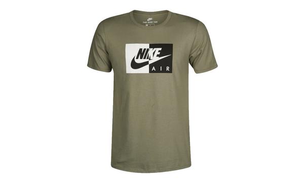 PRICE DROP! Nike Air Men's Blocked Logo T-Shirt | Olive
