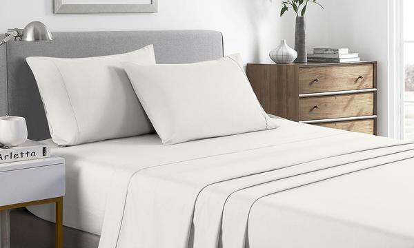Royal Comfort Bamboo Cooling 2000TC Sheet Set Available in Seven Colours | Double
