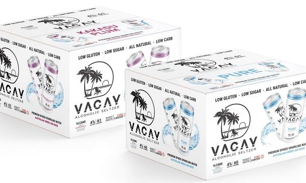 Vacay Seltzer 16-Can Cases - Pure or Kakadu Plum