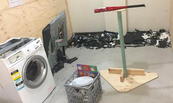Smash and Destroy at a Break Room in Wollongong