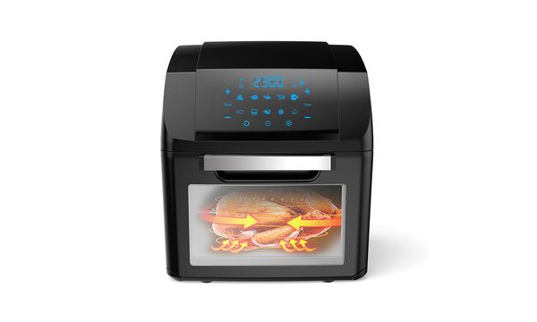 FLASH SALE! Kitchen Couture 14L Black Air Fryer