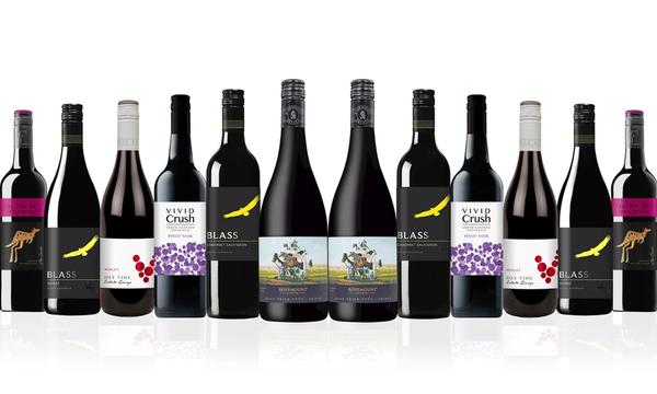 Premium Aussie Mixed Red Wine Dozen