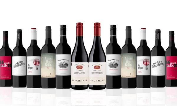 Mixed Aussie Red Dozen Ft. Grant Burge Cabernet Shiraz