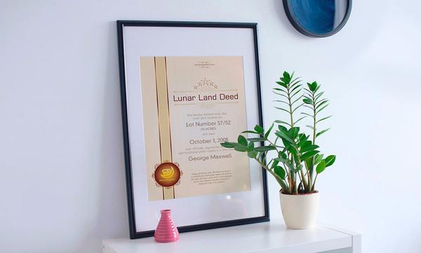 Buy Your Very Own Piece of the Moon from the Moon Register
